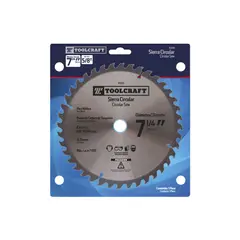 TOOLCRAFT - Disco Sierra Madera 7.1/4" Eje 5/8" 16 Dientes