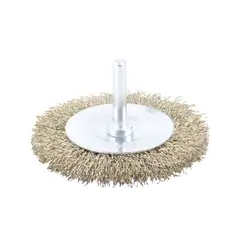 TOOLCRAFT - Grata Copa Trenzada 4" Fino Entrada 5/8".