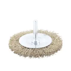 TOOLCRAFT - Grata Circular Ondulada 3" Con Vástago De 1/4".