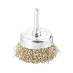 TOOLCRAFT - Grata Copa Ondulada 2.3/4" Con Vástago De 1/4".