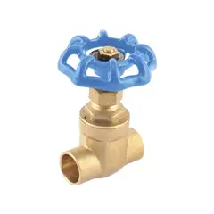 TOOLCRAFT - Válvula De Compuerta Soldable 1" Yarden Cuerpo De Latón