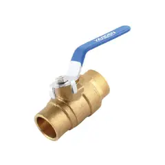 TOOLCRAFT - Válvula De Esfera Soldable 1" Yarden Cuerpo De Latón