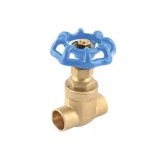 TOOLCRAFT - Válvula De Compuerta Soldable 1/2" Yarden Cuerpo De Latón