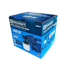 TOOLCRAFT - Pistola Para Pintar Eléctrica 800 W 1.8mm A 2.6 Mm