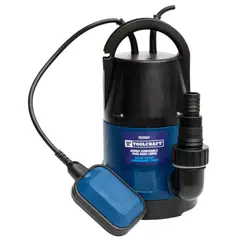 TOOLCRAFT - Bomba Sumergible Plástica 1/2 Hp Para Agua Limpia