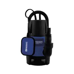 TOOLCRAFT - Bomba Sumergible Plástica 1.1/2 Hp Para Agua Sucia