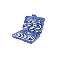 TOOLCRAFT - Juego De 25 Llaves Allen Pulgadas Y Milimétricas