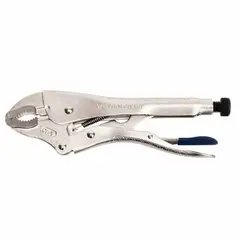 TOOLCRAFT - Alicate Hombresolo Curvo 10" Acabado Cromado