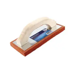 TOOLCRAFT - Llana Flota Esponja 4" X 12" Con Mango De Madera