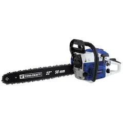 TOOLCRAFT - Motosierra A Gasolina 22" 58 Cc De 3.3 Hp Y 550 Ml