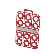 WOLFOX - 12 Empaques Para Mangueras De Agua Fabricas En Hule