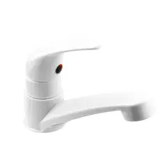 TOOLCRAFT - Llave Individual Abs Para Lavamanos Yarden Color Blanco