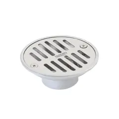 TOOLCRAFT - Rejilla Redonda Metálica De 3.1/2" Yarden Para Sifón