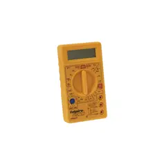 FULGORE - Multímetro Digital Ligero Con Funda Para Cc Y Ca