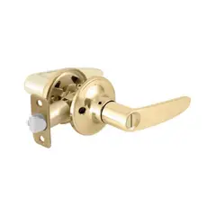 TOOLCRAFT - Chapa Para Baño De Manija Recta Topforge Latón Brillante