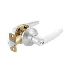 TOOLCRAFT - Chapa Para Baño De Manija Recta Topforge Cromo Mate