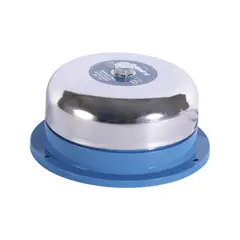 FULGORE - Timbre Doméstico Tipo Campana 4" Base Cromada