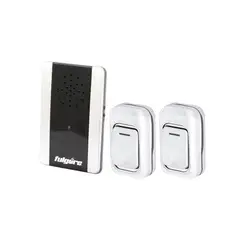 FULGORE - Timbre Inalámbrico Con 2 Timbres Con 25 Melodías