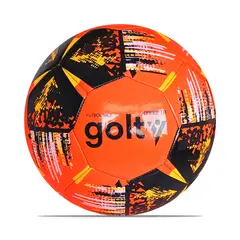 GOLTY - Balón Fútbol Fundamentación Gambeta Niños No.3-Naranja