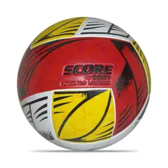 SCORE - Balón Fútbol By Golty Tribal N°5-Rojo/Blanco