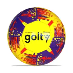 GOLTY - Balón Fútbol Fundamentación Gambeta Niños No5-Amarillo