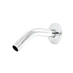 TOOLCRAFT - Brazo De Regadera Con Chapetón Yarden Acero Inoxidable