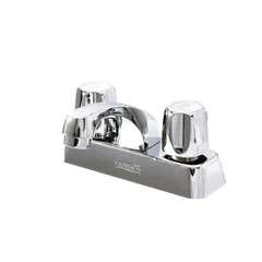 TOOLCRAFT - Grifería Para Lavamanos Abs De Punto Yarden Cuello Recto