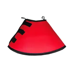 HALLY PET - Collar isabelino talla S Rojo