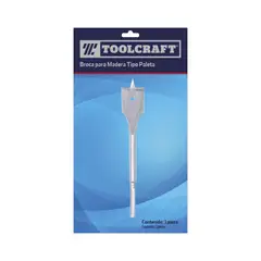 TOOLCRAFT - Broca Para Madera Tipo Espada 114 Zanco 14