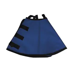 HALLY PET - Collar isabelino talla S Azul Oscuro