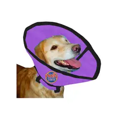 HALLY PET - Collar isabelino talla M Morado.