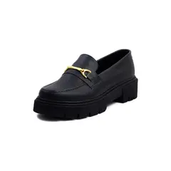BALLERINA - Mocasines Negro Ballerinas Myla