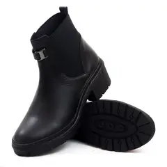VILLABONR - Botín Cuero VSH-5331 Negro