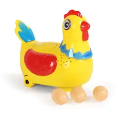 GENERICO - Juguete musical gallina ponedora huevo niños infantil