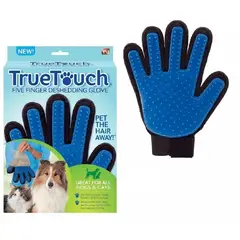GENERICO - Guante de silicona para peinar quita pelo perros y gatos