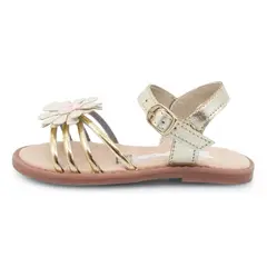 PAPOS - Sandalia Primavera - Sandalias Niñas - Dorado