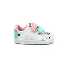 PAPOS - Casuales Bebés Happy Verde y Rosado Velcro