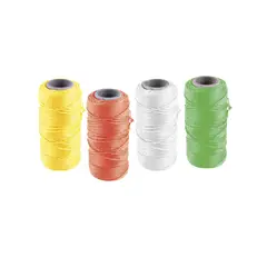 TOOLCRAFT - Hilo De Prolipropileno Blanco 165 M Calibre 18