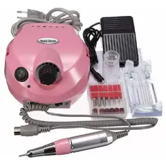 GENERICO - Pulidor de uñas eléctrico profesional manicure pedicure kit