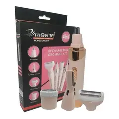 GEMEI - Depiladora facial corporal 4 en 1 recargable