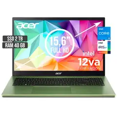 ACER - PORTATIL ASPIRE INTEL CORE I5-1235U SSD 2TB RAM 40GB LED 15,6 FHD