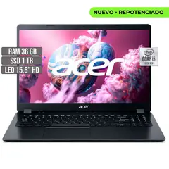 ACER - Portátil Aspire 3 Intel Core i5 1TB SSD 36GB RAM 15.6"