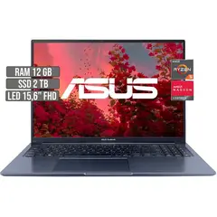 ASUS - VIVOBOOK AMD RYZEN 5-5600H SSD 2TB RAM 12GB LED 16 FHD