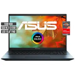 ASUS - PORTATIL VIVOBOOK AMD RYZEN 5-5600H SSD 512GB RAM 8GB 15,6 FHD OLED
