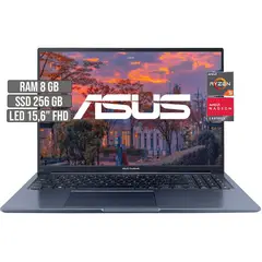 ASUS - VIVOBOOK AMD RYZEN 5-5600H SSD 256GB RAM 8GB LED 16 FHD