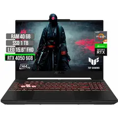 ASUS - TUF AMD RYZEN 9-7940HS SSD 1TB RAM 40GB RTX 4050 6GB LED 15.6" FHD 144 Hz