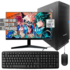COMPUMAX - COMPUTADOR INTEL CORE I3-10105 SSD 2TB RAM 16GB LED 22 FHD