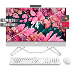 HP - TODO EN UNO AMD RYZEN 5-5500U SSD 512GB RAM 32GB LED 24 FHD