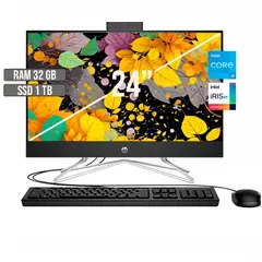 HP - TODO EN UNO INTEL CORE I5-1235U SSD 1TB RAM 32GB LED 24 FHD