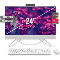 HP - TODO EN UNO AMD RYZEN 5-5500U SSD 256GB RAM 12GB LED 24 FHD